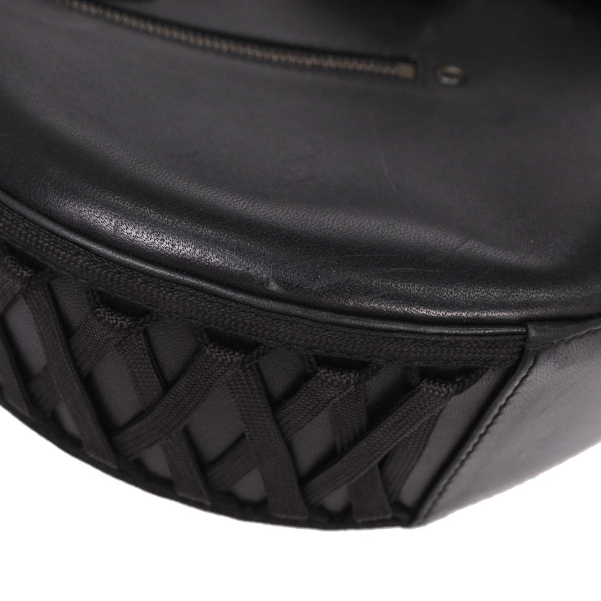 Christian Dior 2002 Black Admit It Corset Bag Handbag