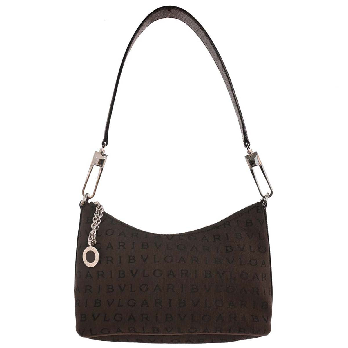 Bvlgari Brown Logomania Handbag