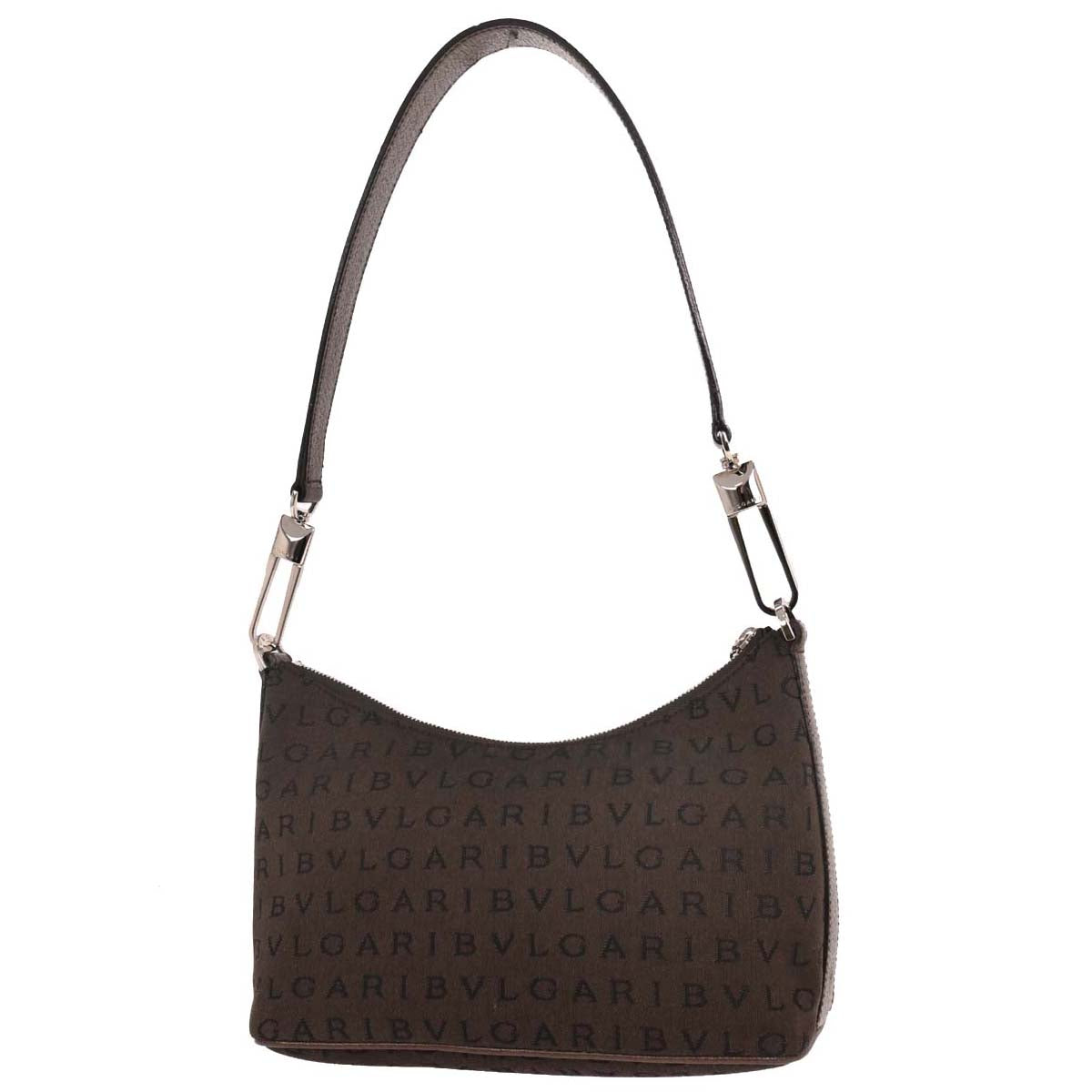 Bvlgari Brown Logomania Handbag