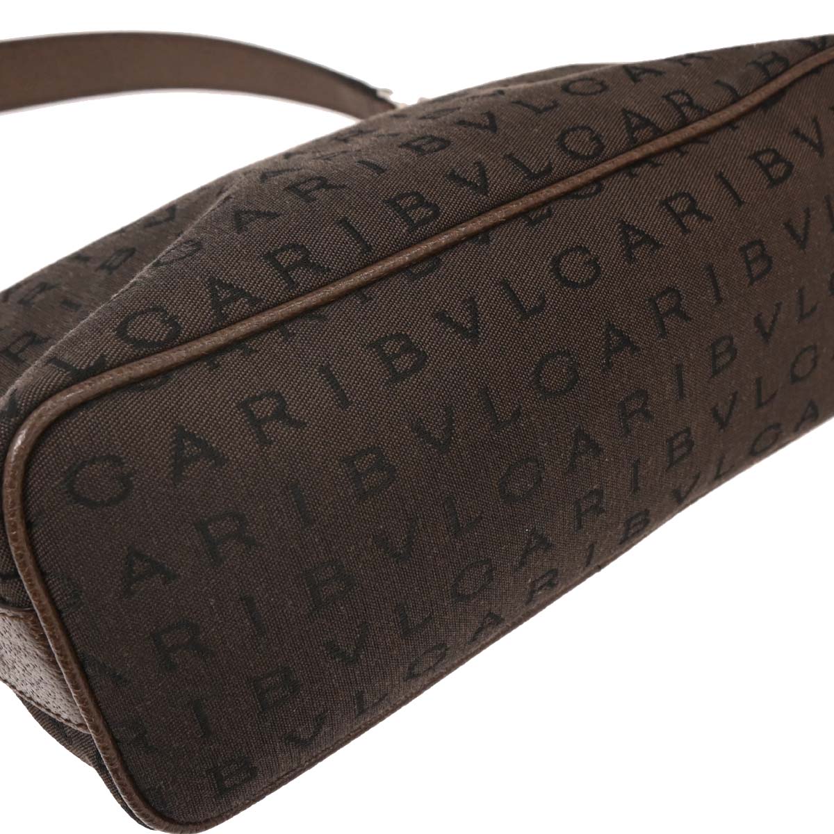 Bvlgari Brown Logomania Handbag