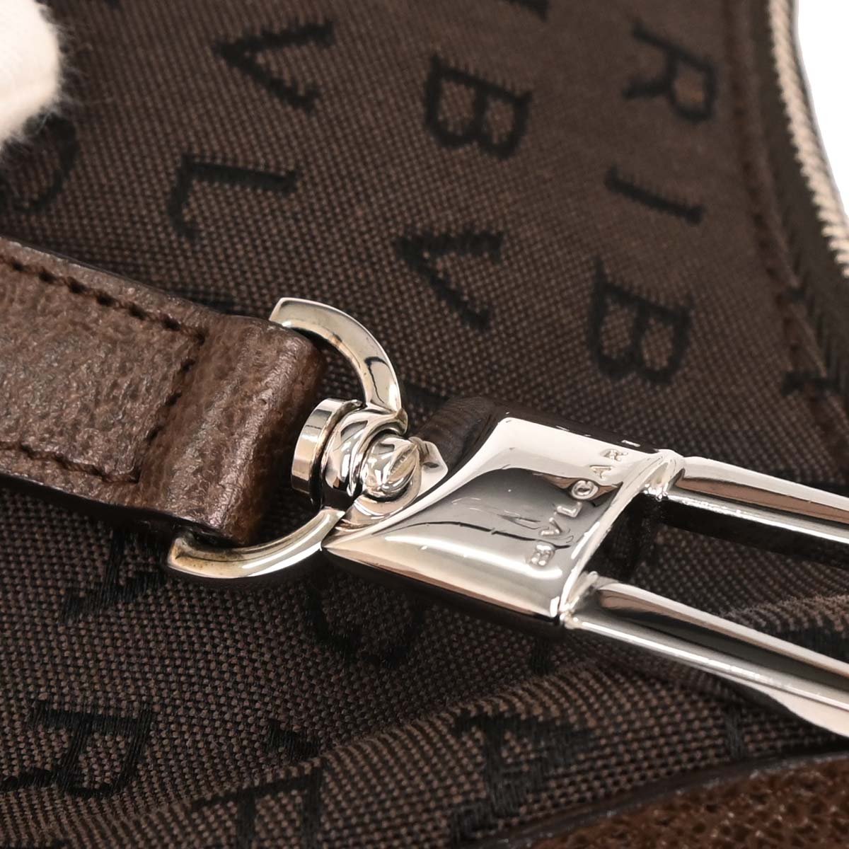 Bvlgari Brown Logomania Handbag