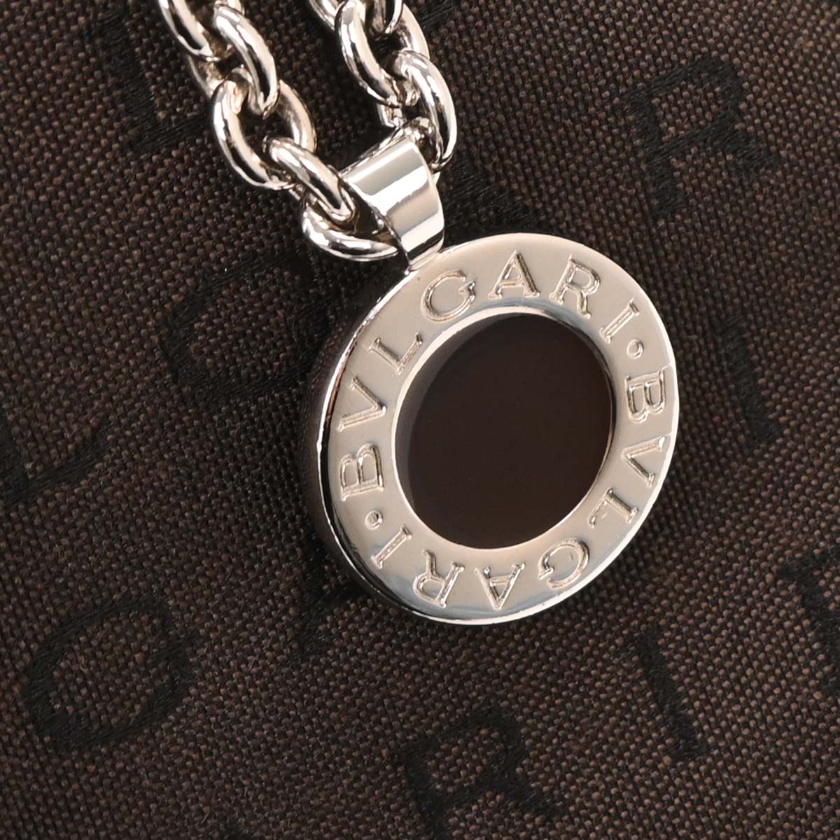 Bvlgari Brown Logomania Handbag