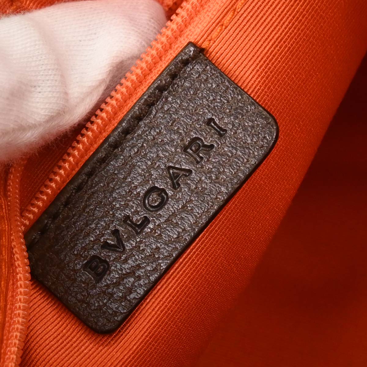 Bvlgari Brown Logomania Handbag