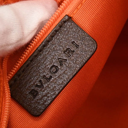 Bvlgari Brown Logomania Handbag