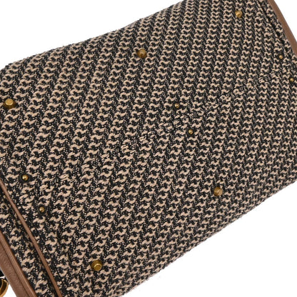 Chloe Brown Tweed Paddington Handbag