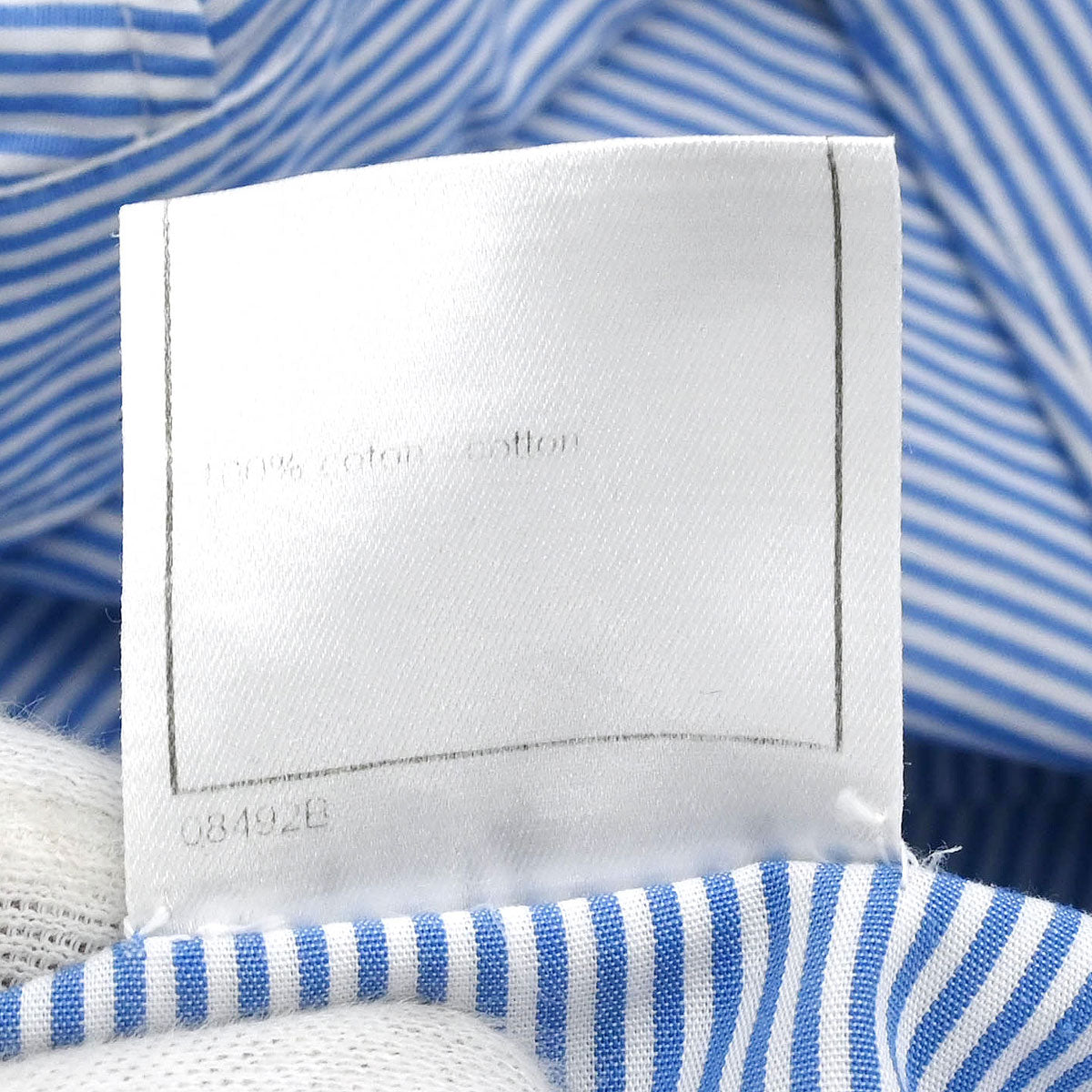 Chanel Shirt Blouse Blue #40