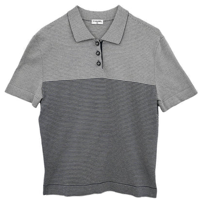 Chanel Short Sleeve Top Black #42