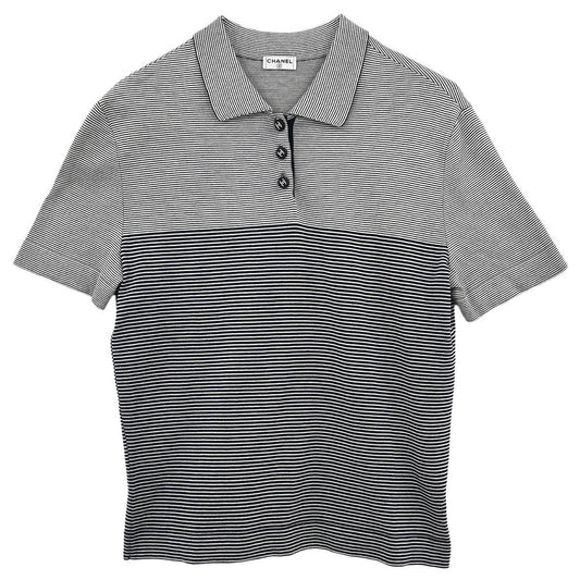 Chanel Short Sleeve Top Black #42