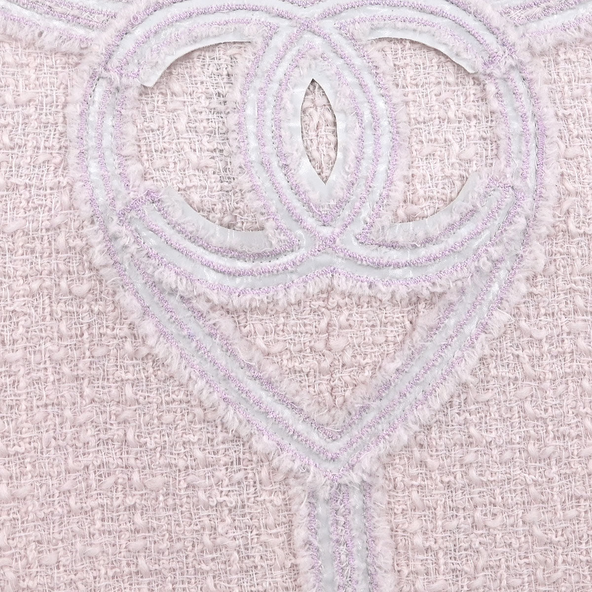 Chanel Collarless Jacket Pink 09C #42