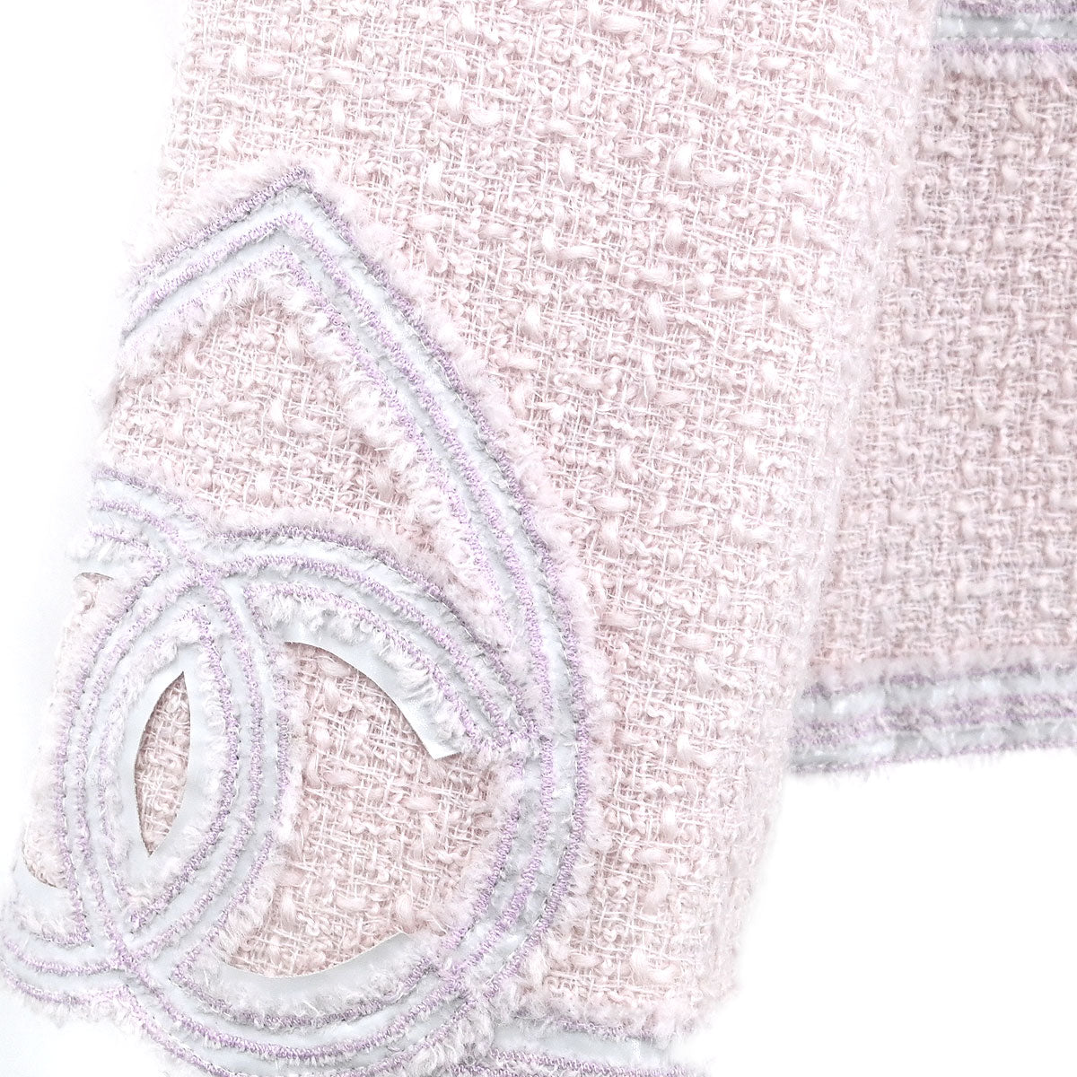 Chanel Collarless Jacket Pink 09C #42