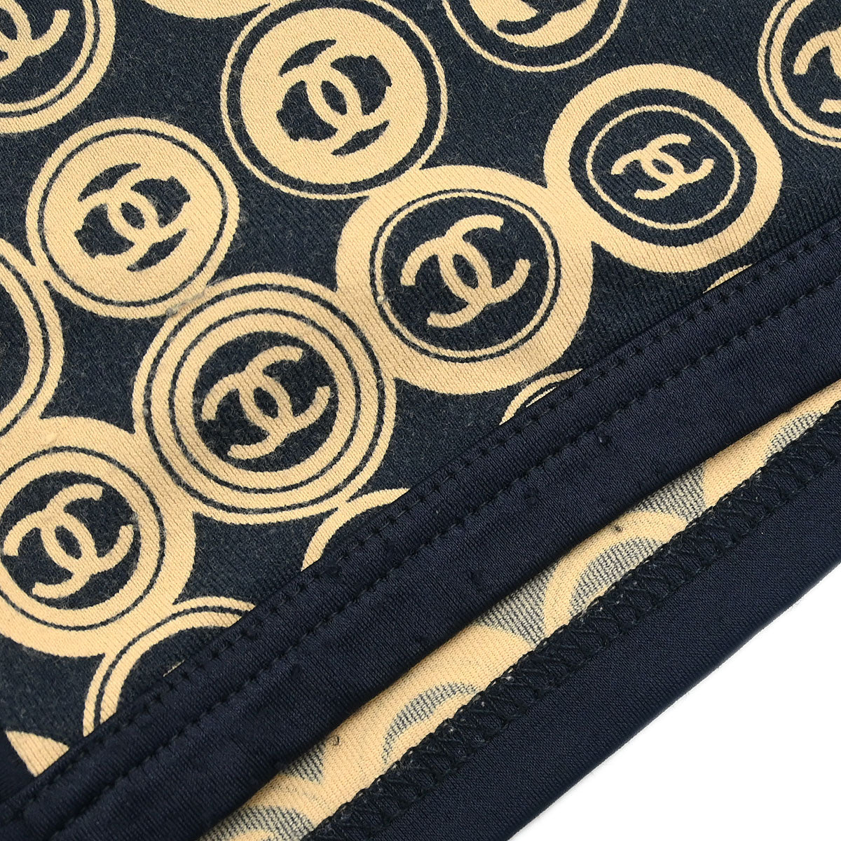 Chanel Setup Suit Zip Up Top Skirt Black 03P #38 #34