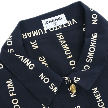 Chanel Blouse Shirt Black