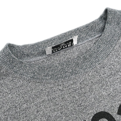 Chanel Long Sleeve Top Sweater Gray