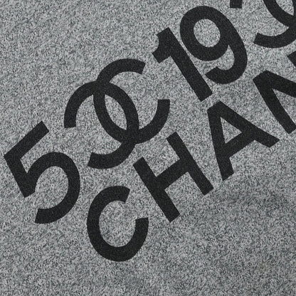 Chanel Long Sleeve Top Sweater Gray