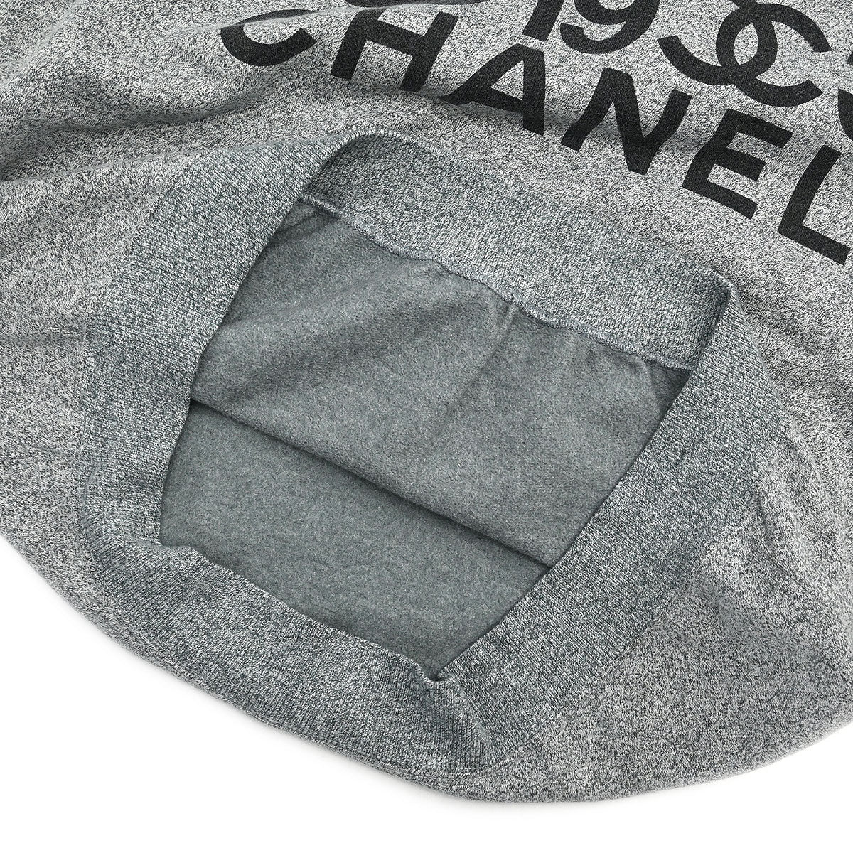 Chanel Long Sleeve Top Sweater Gray