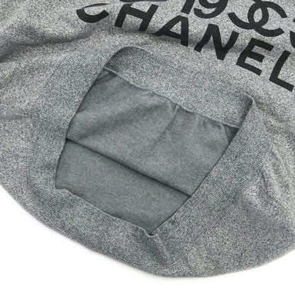 Chanel Long Sleeve Top Sweater Gray