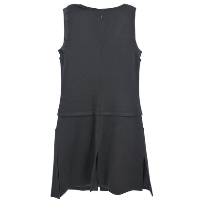 Chanel Sleeveless Dress Black #38