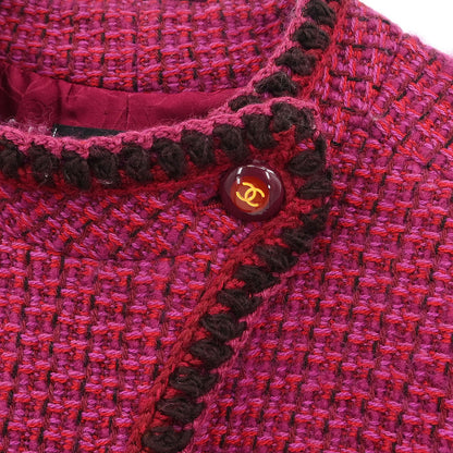 Chanel Pink Single Breasted Jacket