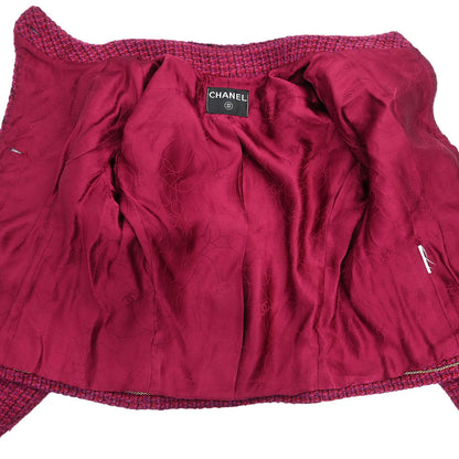 Chanel Pink Single Breasted Jacket