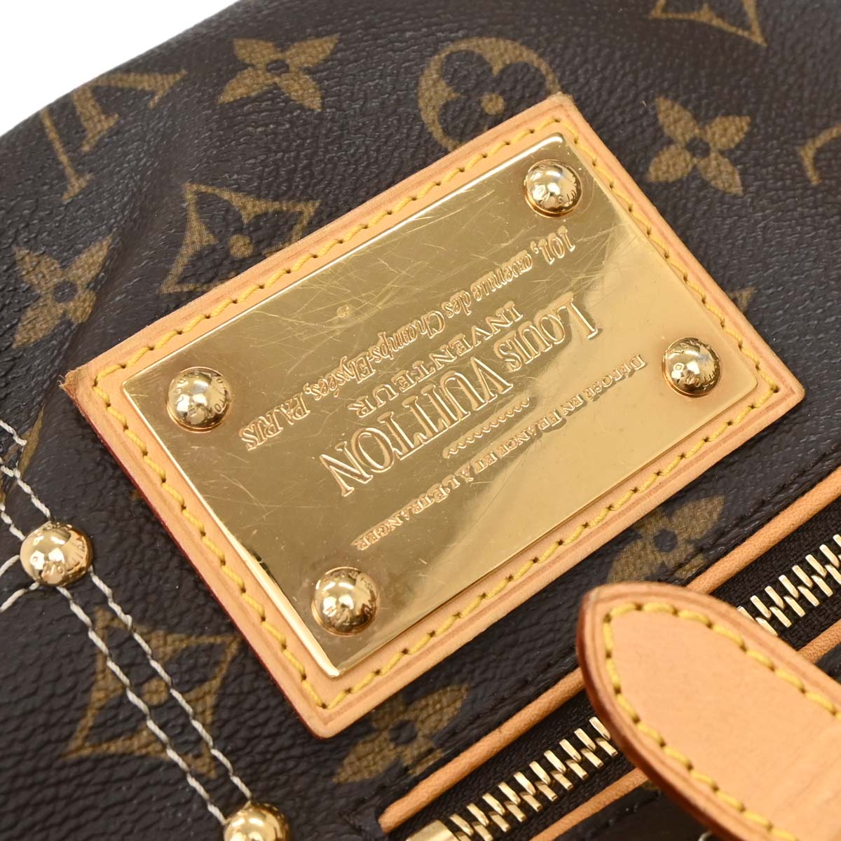 Louis Vuitton 2007 Monogram Riveting Handbag M40140