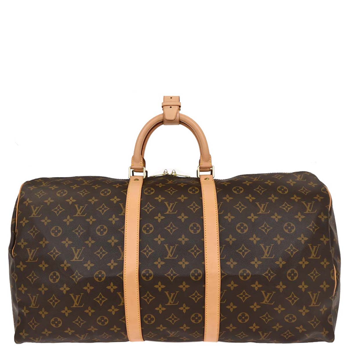 Louis Vuitton Monogram Keepall 55 Travel Duffle Handbag M41424