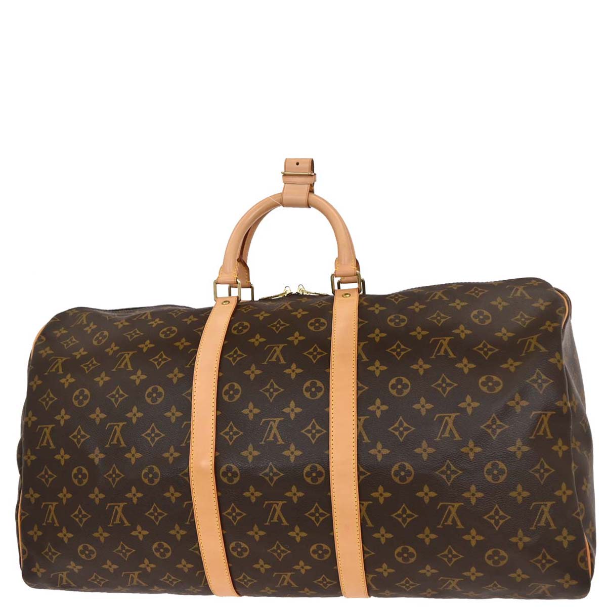 Louis Vuitton Monogram Keepall 55 Travel Duffle Handbag M41424