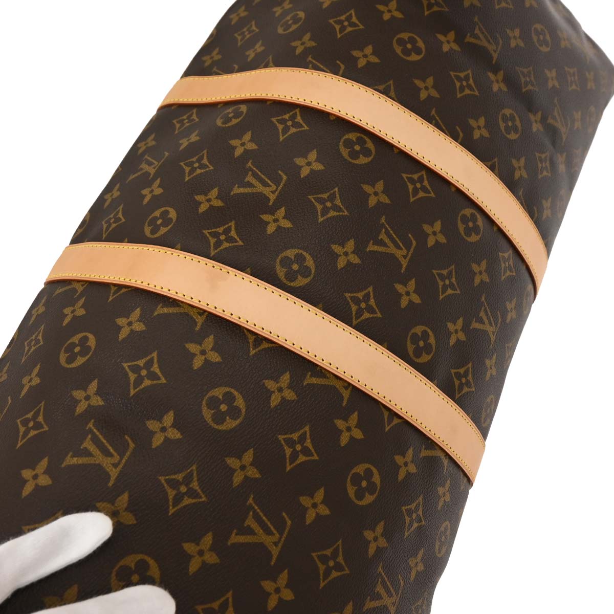 Louis Vuitton Monogram Keepall 55 Travel Duffle Handbag M41424