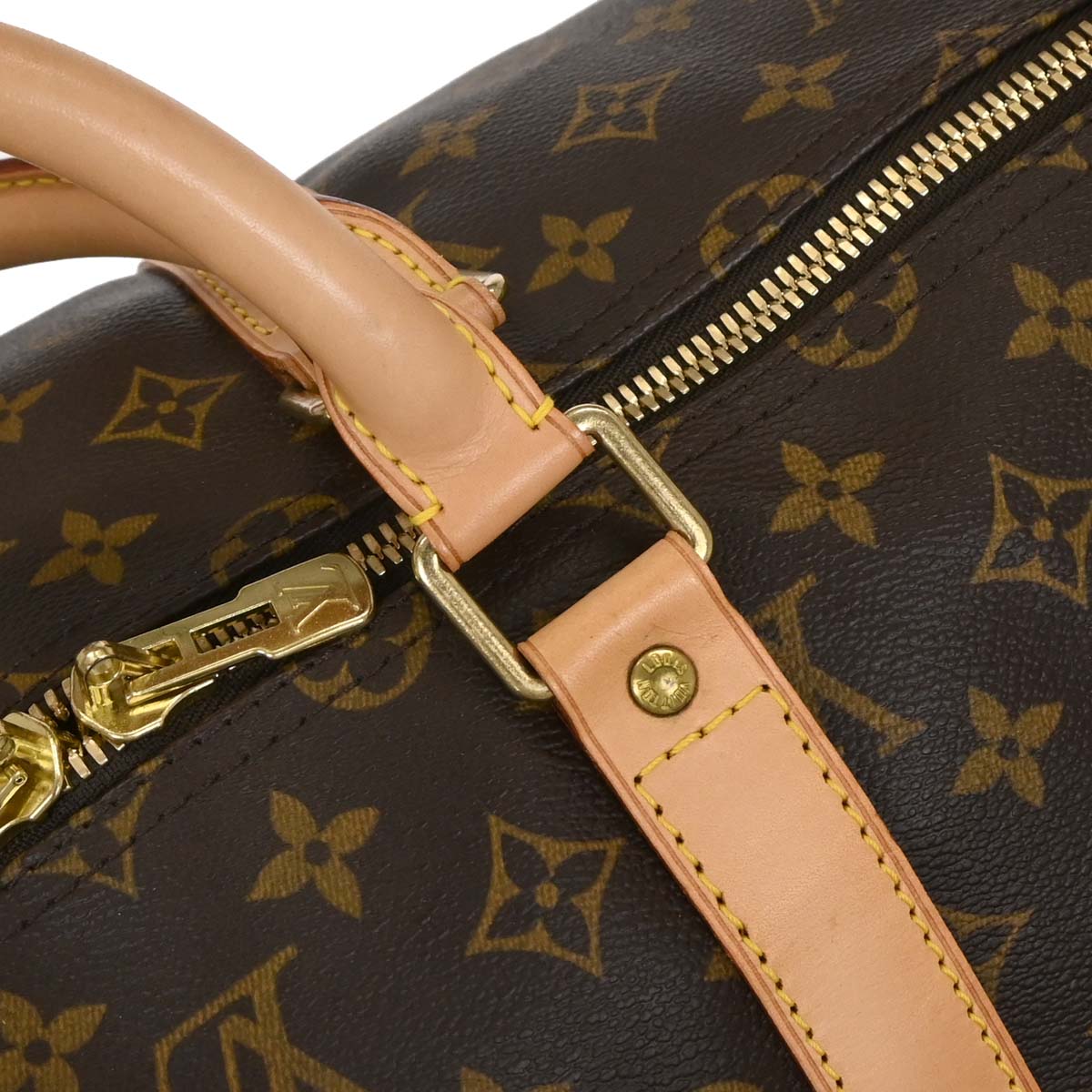 Louis Vuitton Monogram Keepall 55 Travel Duffle Handbag M41424