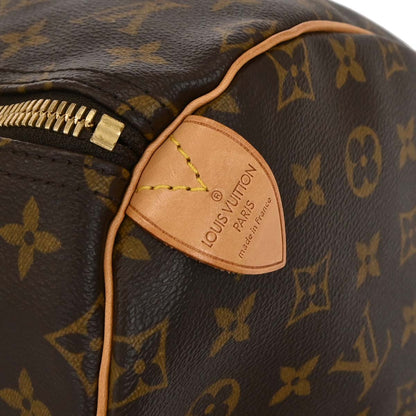 Louis Vuitton Monogram Keepall 55 Travel Duffle Handbag M41424