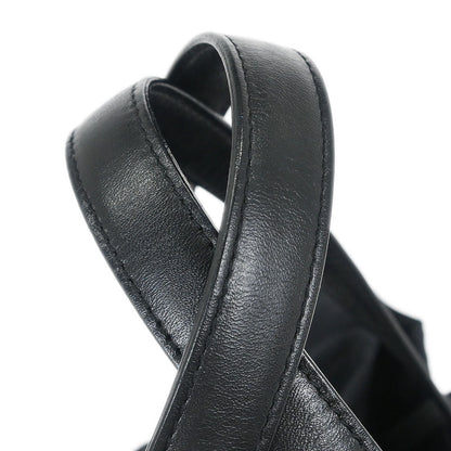 Chanel 2003-2004 Black Jacquard Nylon Travel Line Tote Handbag