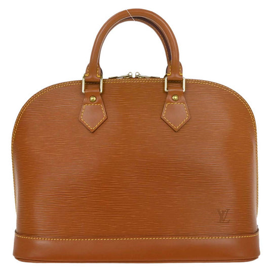 Louis Vuitton Brown Epi Alma Handbag M52148