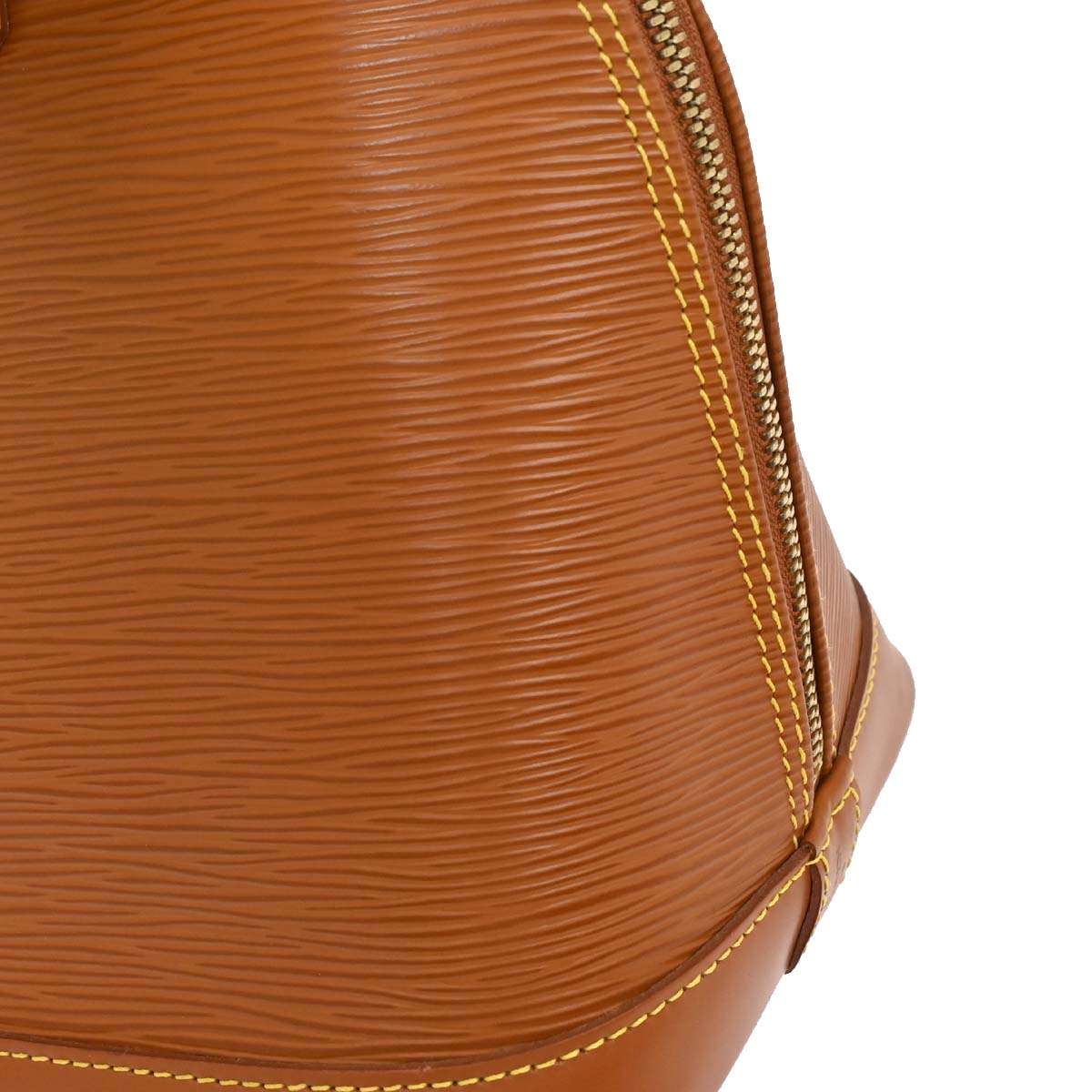 Louis Vuitton Brown Epi Alma Handbag M52148