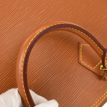 Louis Vuitton Brown Epi Alma Handbag M52148