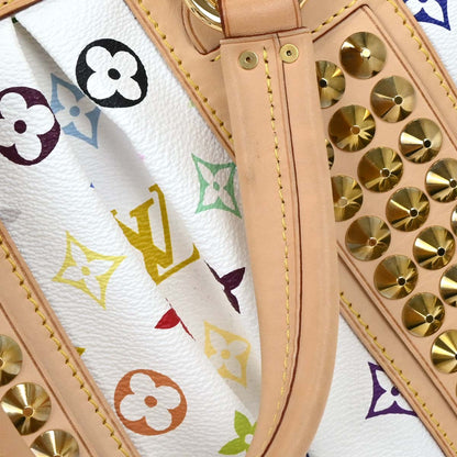 Louis Vuitton 2009 White Monogram Multicolor Courtney MM M45641