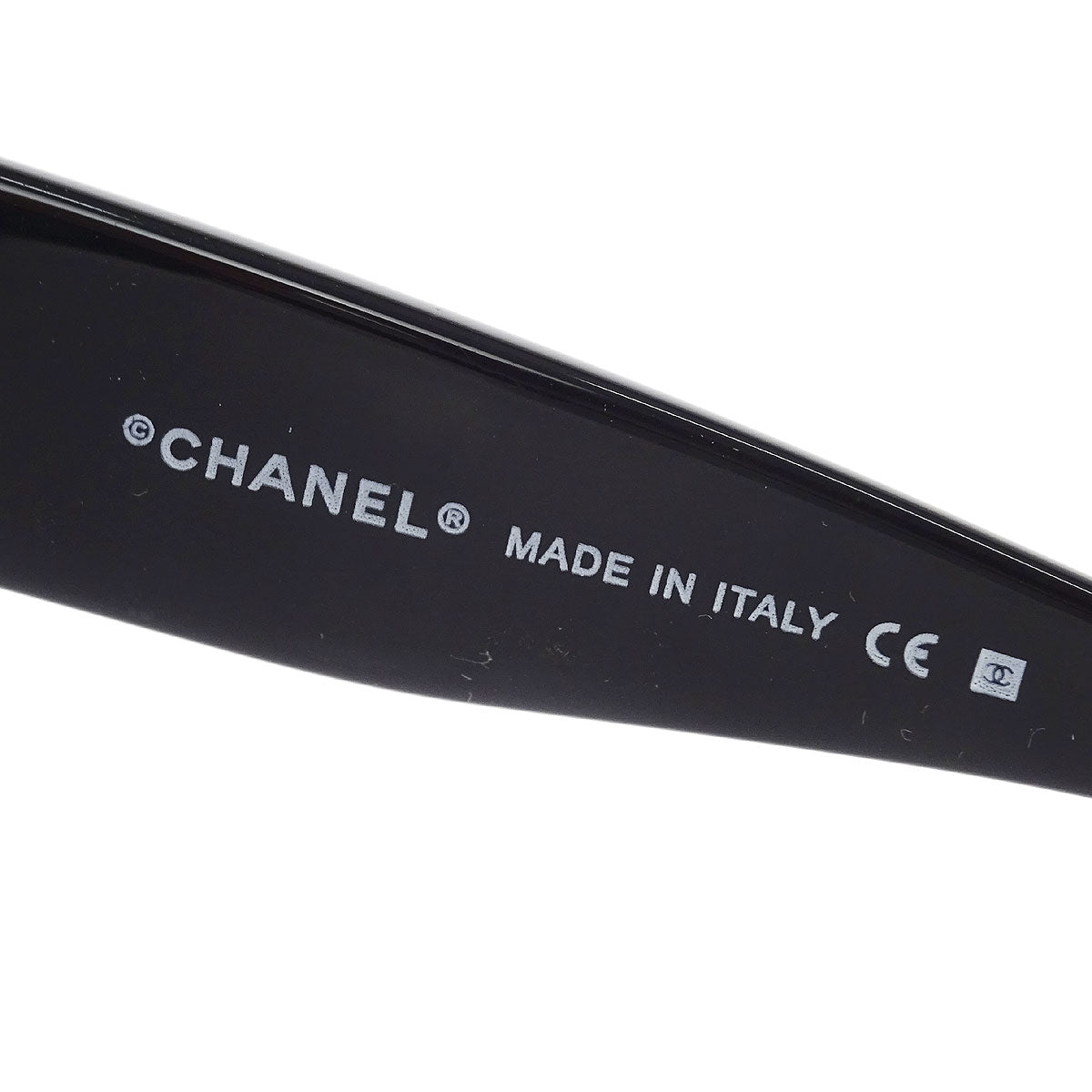 Chanel Sunglasses Eyewear Black Small Good