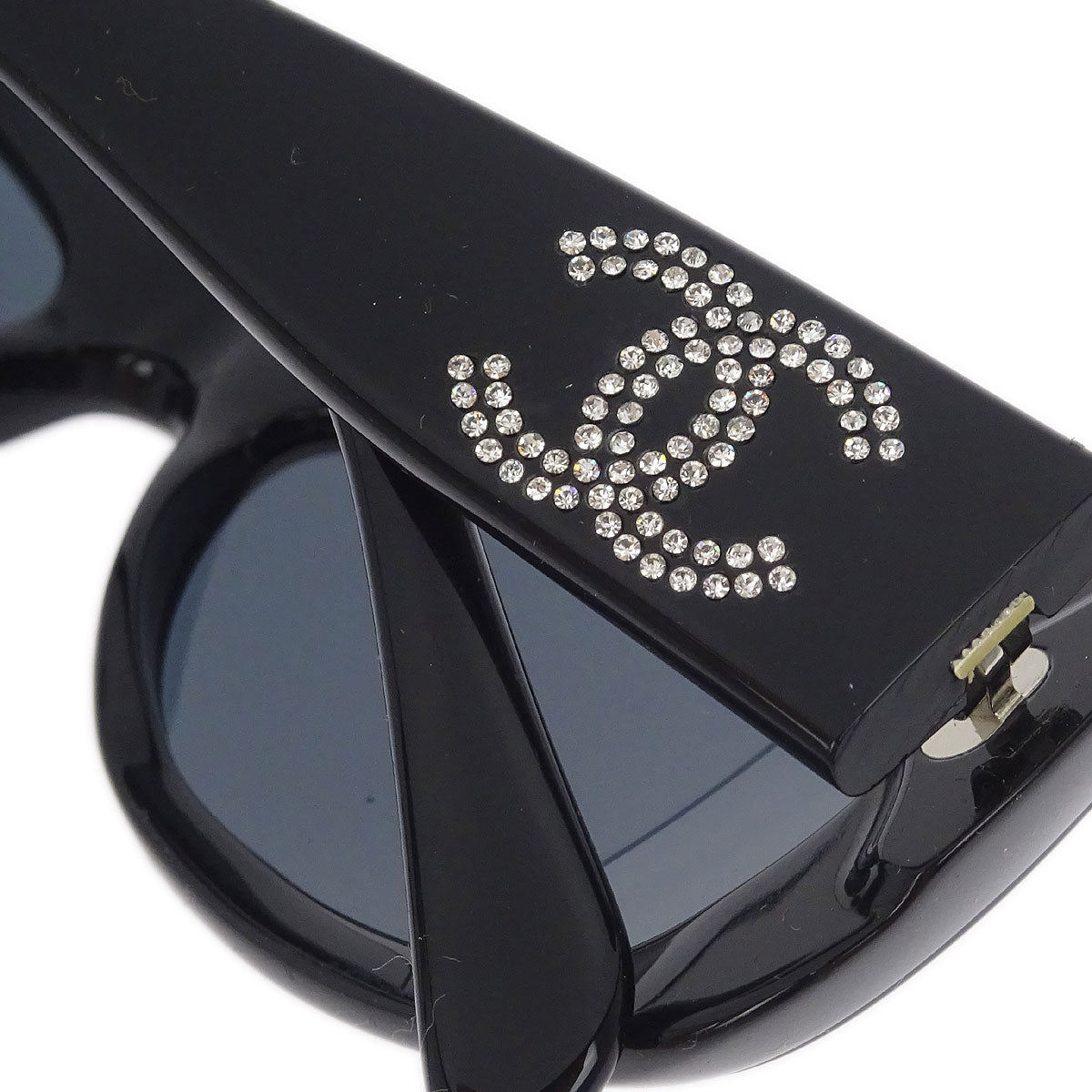 Chanel Sunglasses Eyewear Black Small Good