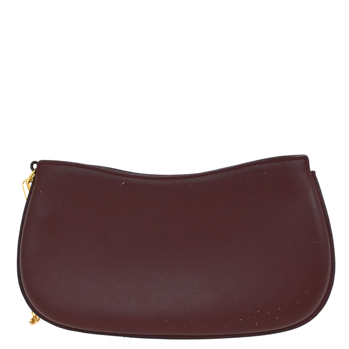 Cartier Bordeaux Leather Coin Walet Pouch