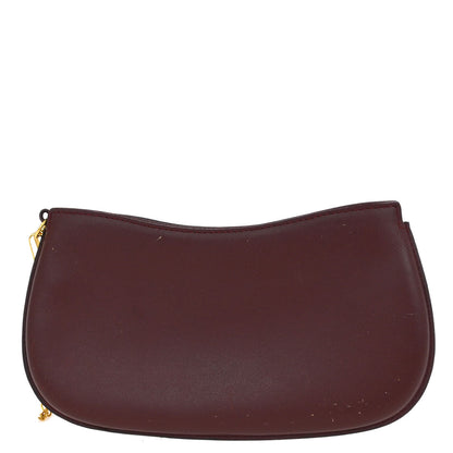 Cartier Bordeaux Leather Coin Walet Pouch