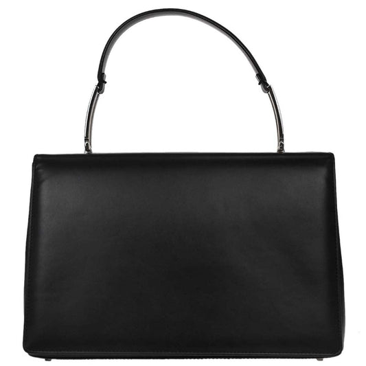 Salvatore Ferragamo Black Leather Handbag
