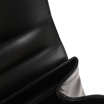 Salvatore Ferragamo Black Leather Handbag