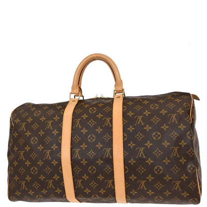 Louis Vuitton 2003 Monogram Keepall 45 Travel Duffle Handbag M41428