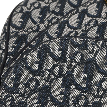 Christian Dior 2002 Navy Trotter Double Saddle Handbag