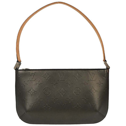 Louis Vuitton Black Monogram Mat Fowler Handbag M55142