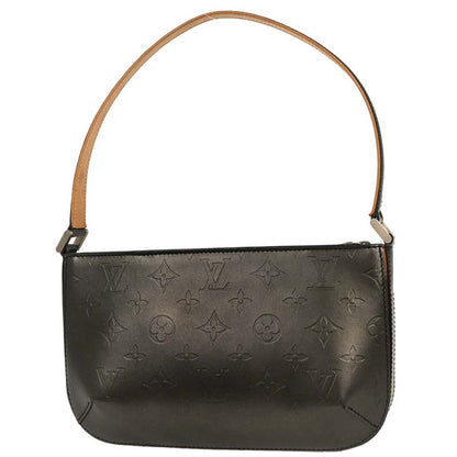 Louis Vuitton Black Monogram Mat Fowler Handbag M55142