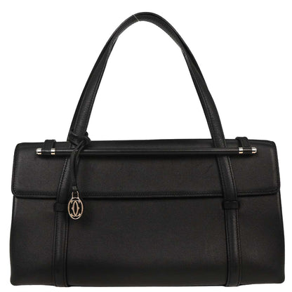 Cartier Black Cabochon Handbag