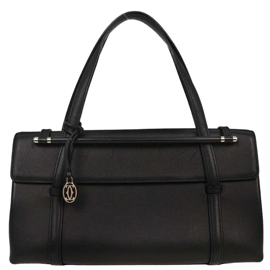 Cartier Black Cabochon Handbag