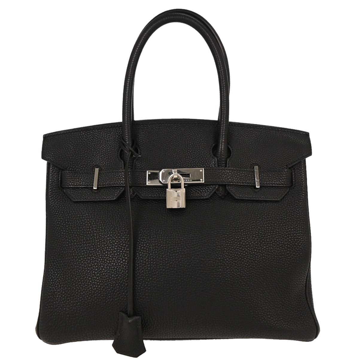 Hermes Black Togo Birkin 30 Handbag