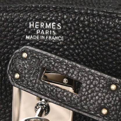 Hermes Black Togo Birkin 30 Handbag