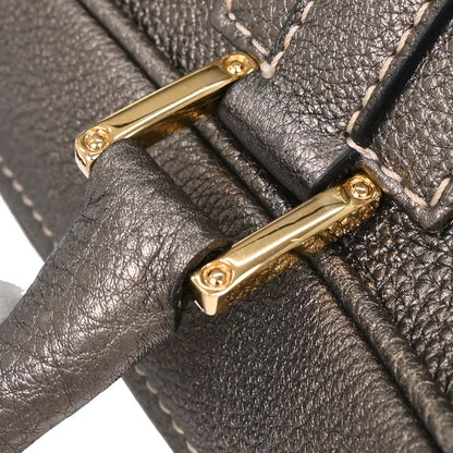 Loewe Metallic Gray Amazona 28 Handbag