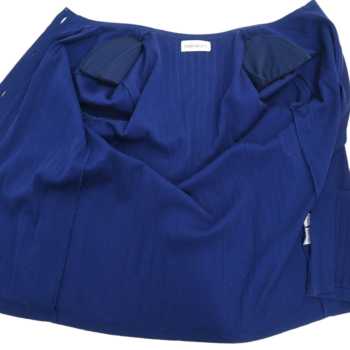 Yves Saint Laurent Setup Cardigan Dress Navy #M